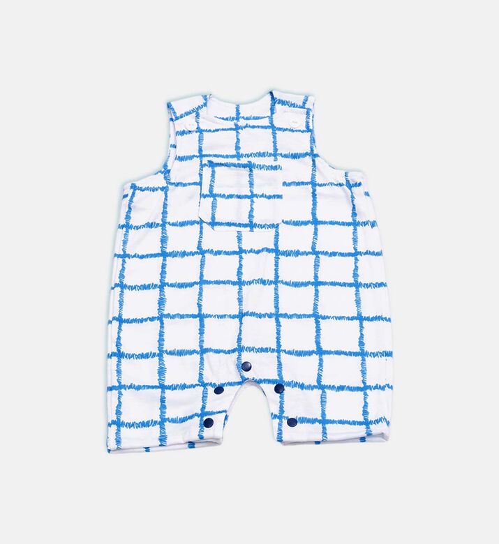 Blue Lines Baby Romper