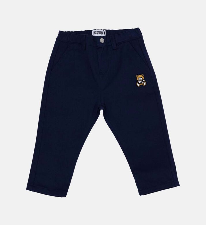 Baby Boy Teddy Patch Trousers