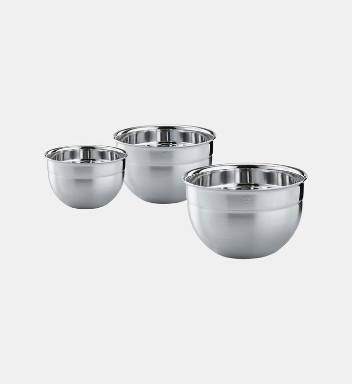 Rosle Glass Lid 3-piece Deep Bowl, Packshot View