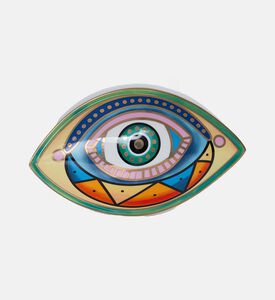 ديكور طاولة بتصميم عين ملونة