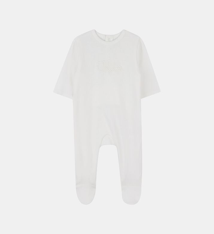 طقم بيجامة قطعتين بغطاء قدمين