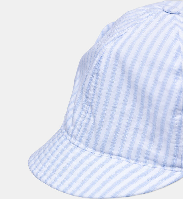 Classic Striped Pattern Baby Cap