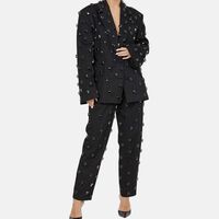 Swarovski Canvas Vegan Pants