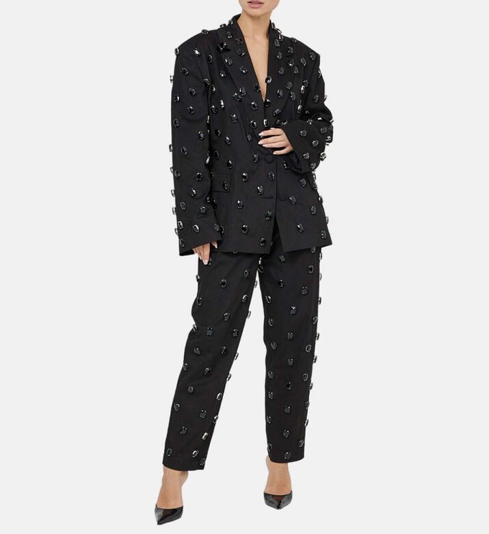 Swarovski Canvas Vegan Pants