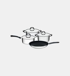 Stainless Steel 4-piece Cookware Set Stainless Steel 4-piece Cookware Set
