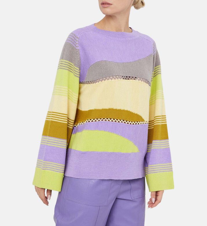 بقع الصوف جردت سترة