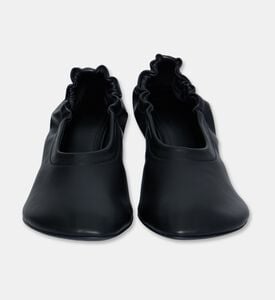 3 Juin Leather Ruched Pointed-toe Heels, Packshot View