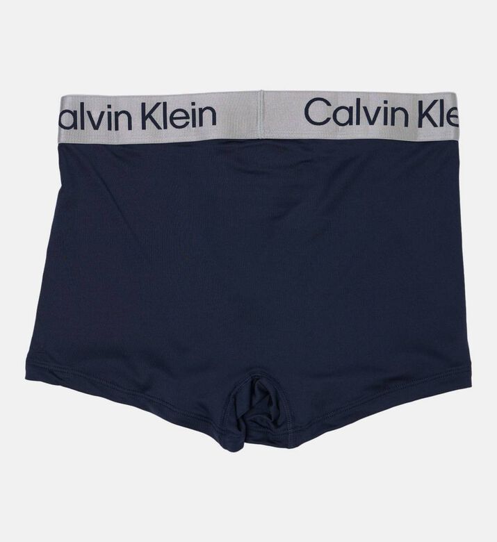 Calvin Klein Cotton Multi Color 3-pack Trunks, Black, S, Packshot View