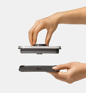 علبة بوب ستيل مستطيلة الشكل