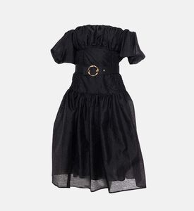 Poca and Poca Off-shoulder Puff Sleeve Dress, Packshot View
