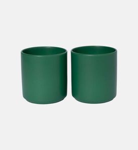 Design Letters Favourite Cups 2-piece Set, Green, Packshot View