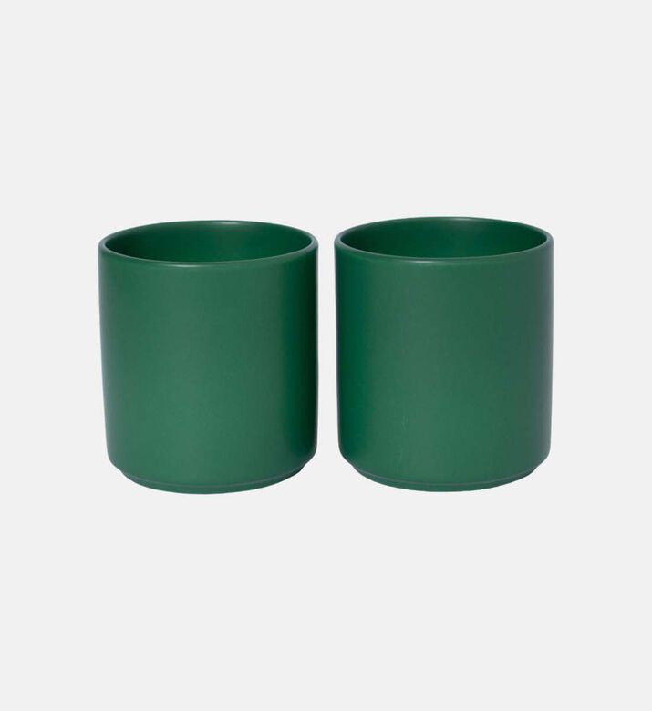 Design Letters Favourite Cups 2-piece Set, Green, Packshot View