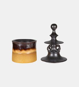 جرة Datoga Wood البرونزية