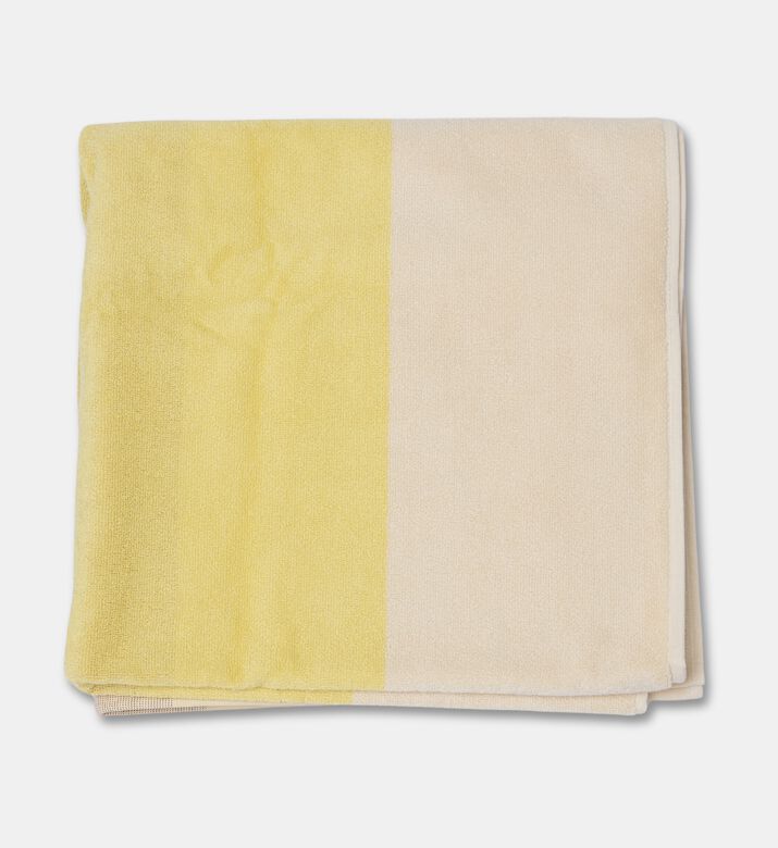 Suite702 Organic Terry Colorblock Bath Towel, Blue, Packshot View