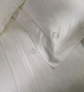 Philip Plein Diamond Hexagon Bed Set, Ivory, 240x220-cm, Packshot View