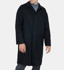 Transitional Oversized Woven Coat