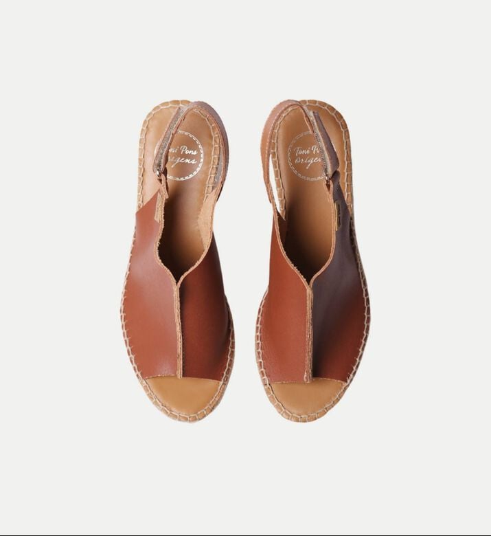 Toni Pons Lugano-p Leather Platform High-wedge Espadrille, Packshot View