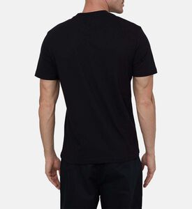 تيشيرت بنقشة أحرف العلامة