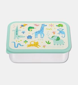 A Little Lovely Company Steel Lunch Box - Jungle, Packshot View