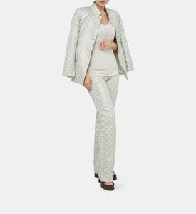 Prune Goldschmidt Cecile Gold Lurex Thread Tank Top, Model View