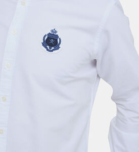 قميص بوبلين غير رسمي إس للرجال