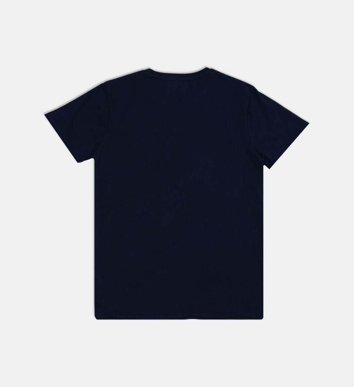 Multicolor Logo-embroidery T-shirt