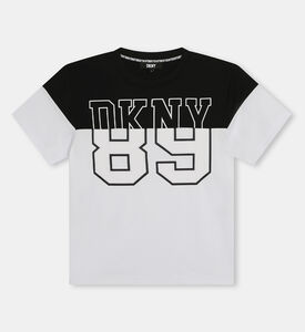 تيشيرت مقسم بألوان للجنسين