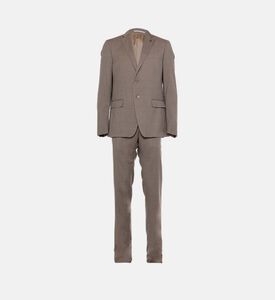 Single-breasted 2-piece Suit Set