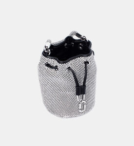 The Rhinestone Mini Bucket Bag