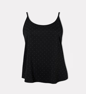 Ba and Sh Digue All-over Mini-dot A-line Top, Packshot View