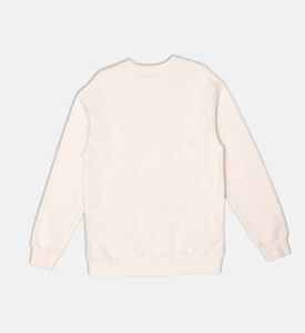 سويت شيرت فارسيتي قطن عاجي