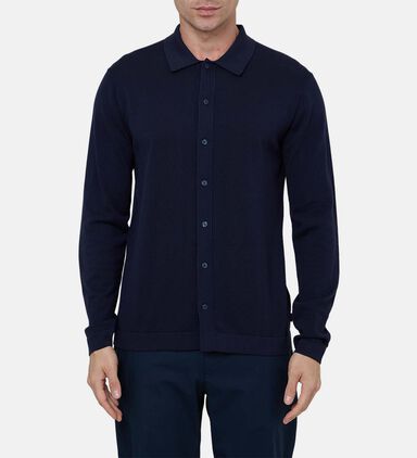 Essential Cotton Silk Blend Overshirt