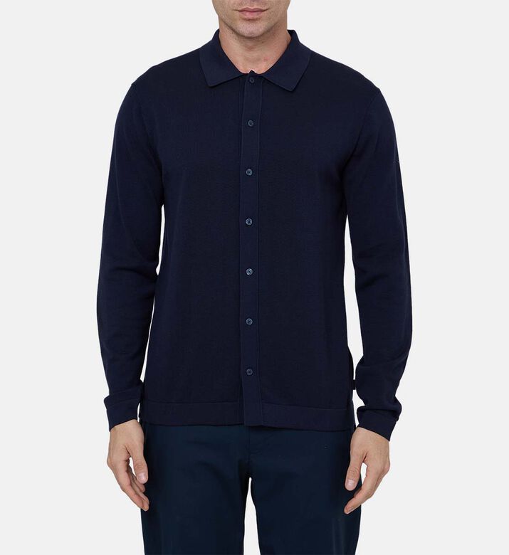 Essential Cotton Silk Blend Overshirt