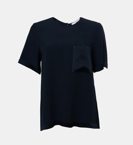 Side-slit Short-sleeve T-shirt