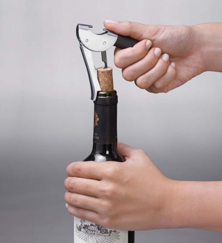 مفتاح لفتح الزجاجات من فولاذ مقاوم للصدأ