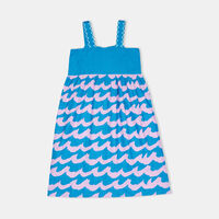 Seashell Wave-print Cami Dress