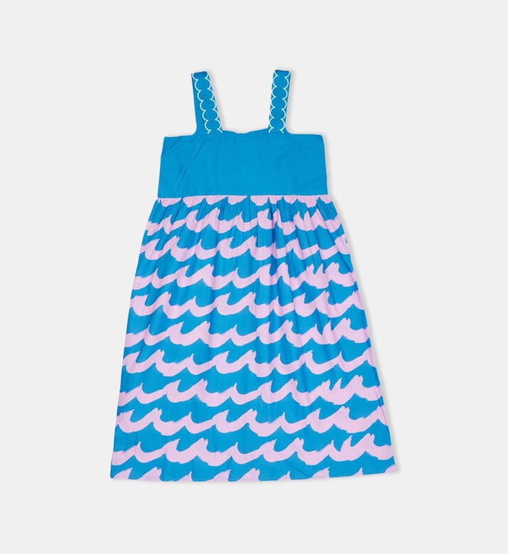 Seashell Wave-print Cami Dress Seashell Wave-print Cami Dress