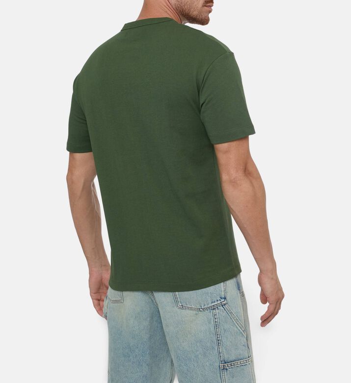 Galeries Lafayette Ts Mc Sishbro, Green, Xl, Model View