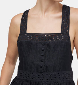 بلوزة كاميل كتان حريري