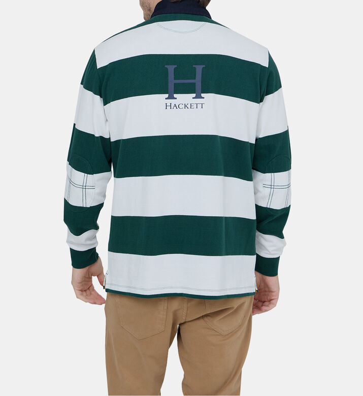 قميص بولو هيريتيج روغبي بأكمام طويلة