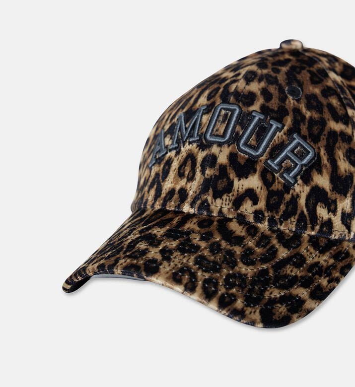 Zadig et Voltaire New Eraxzv Leo Leopard-print Baseball Cap, Packshot View