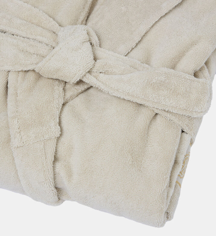 Gold New Logo Cotton Bathrobe