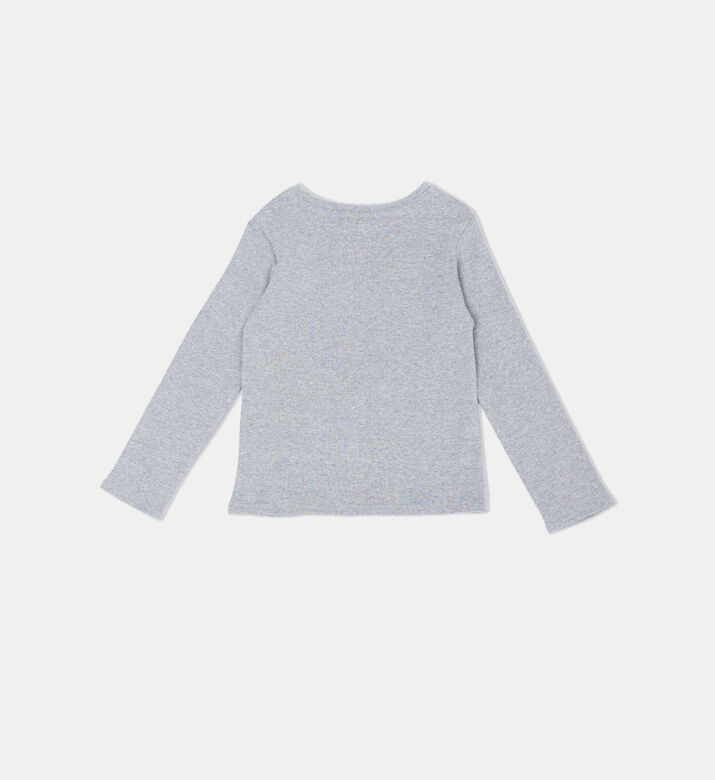 قميص كلوي بأكمام طويلة قطن