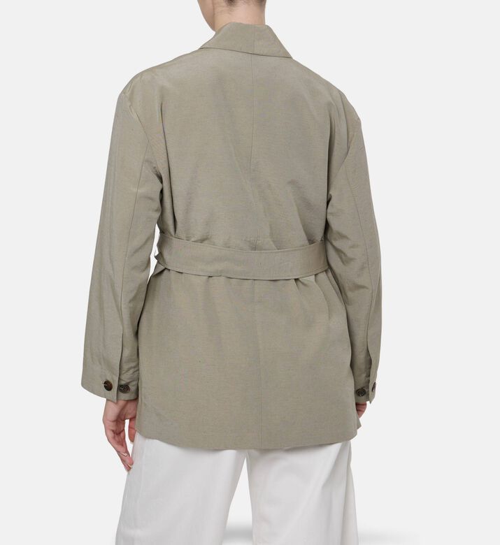 Soeur Come Wrap-style Jacket, Model View