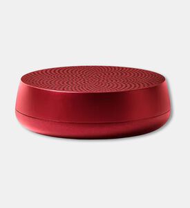 Lexon Design Mino Portable Bluetooth Speaker, Red, Packshot View