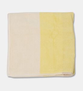 Suite702 Organic Terry Colorblock Bath Towel, Blue, Packshot View