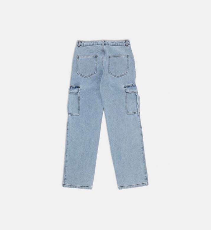 Moschino BKT Embroidered Cargo Trousers, Packshot View Moschino BKT Embroidered Cargo Trousers, Packshot View