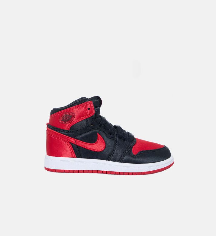 Retro High Satin Bred Shoes