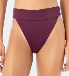 قطعة بيكيني سفلية زيفورا عالية الخصر