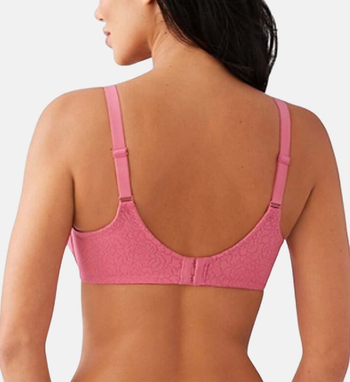 Rose-jacquard Full Coverage Underwire Bra